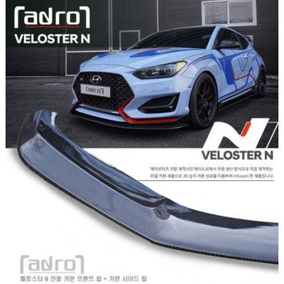 Hyundai Veloster Turbo & N Front Lip V1 - Black Ops Auto Works