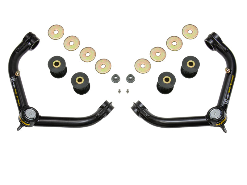 ICON 01-10 GM HD Tubular Upper Control Arm Delta Joint Kit - Black Ops Auto Works