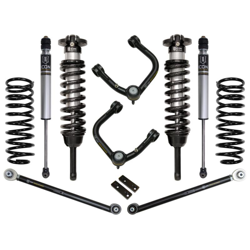 ICON 03-09 Toyota 4Runner/FJ 0-3.5in Stage 3 Suspension System w/Tubular Uca ICON ICOK53053T