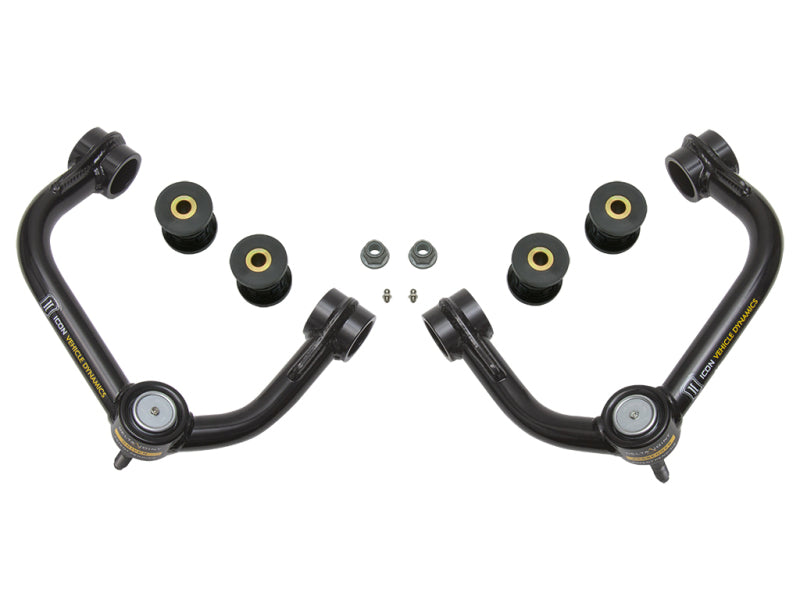 ICON 04-20 Ford F-150 / 2014+ Ford Expedition Tubular Upper Control Arm Delta Joint Kit - Black Ops Auto Works