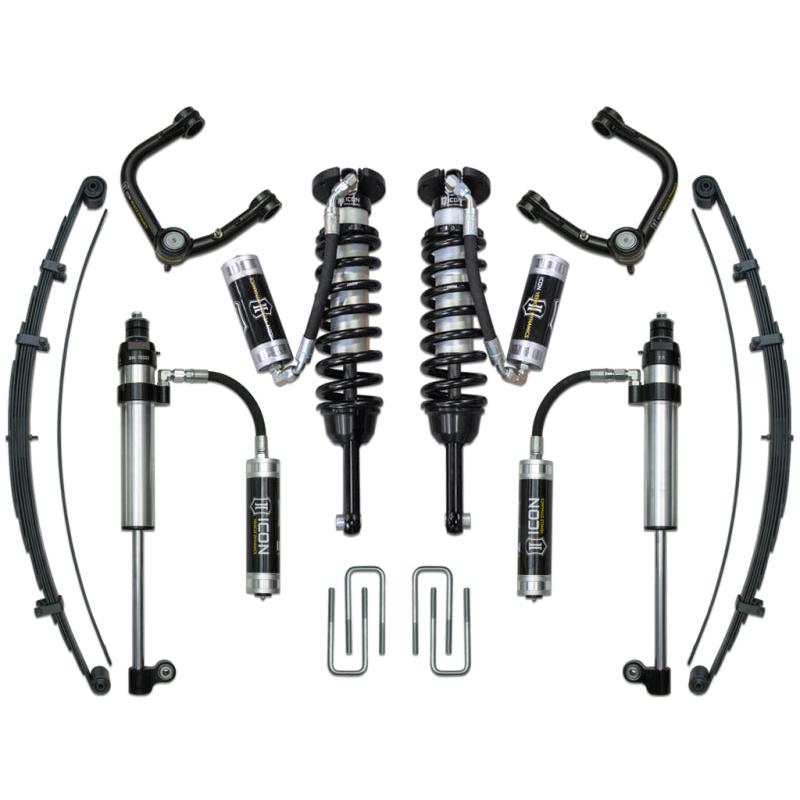 ICON 05-15 Toyota Tacoma 0-3.5in/16-17 Toyota Tacoma 0-2.75in Stg 8 Suspension System w/Tubular Uca ICON ICOK53008T