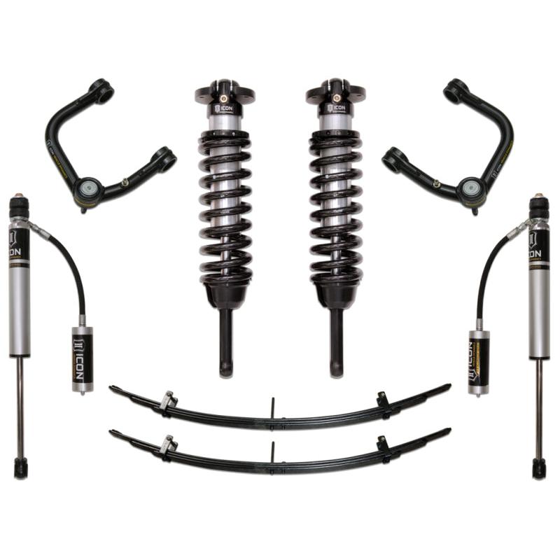 ICON 05-15 Toyota Tacoma 0-3.5in/2016+ Toyota Tacoma 0-2.75in Stg 3 Suspension System w/Tubular Uca ICON ICOK53003T