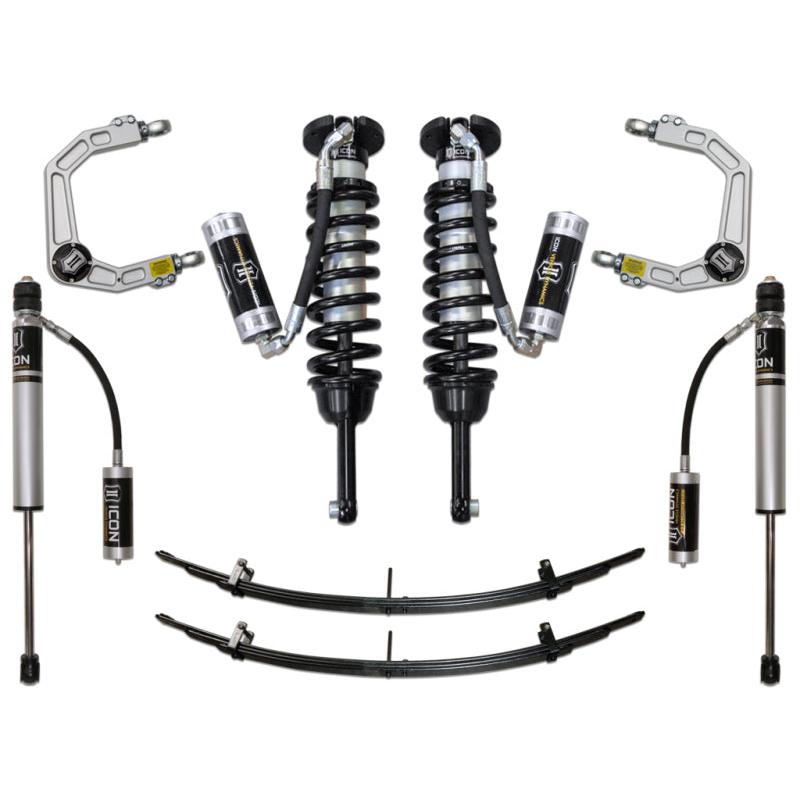 ICON 05-15 Toyota Tacoma 0-3.5in/2016+ Toyota Tacoma 0-2.75in Stg 4 Suspension System w/Billet Uca ICON ICOK53004