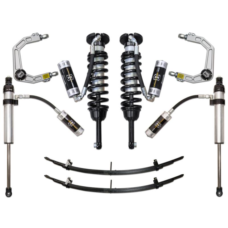 ICON 05-15 Toyota Tacoma 0-3.5in/2016+ Toyota Tacoma 0-2.75in Stg 5 Suspension System w/Billet Uca ICON ICOK53005