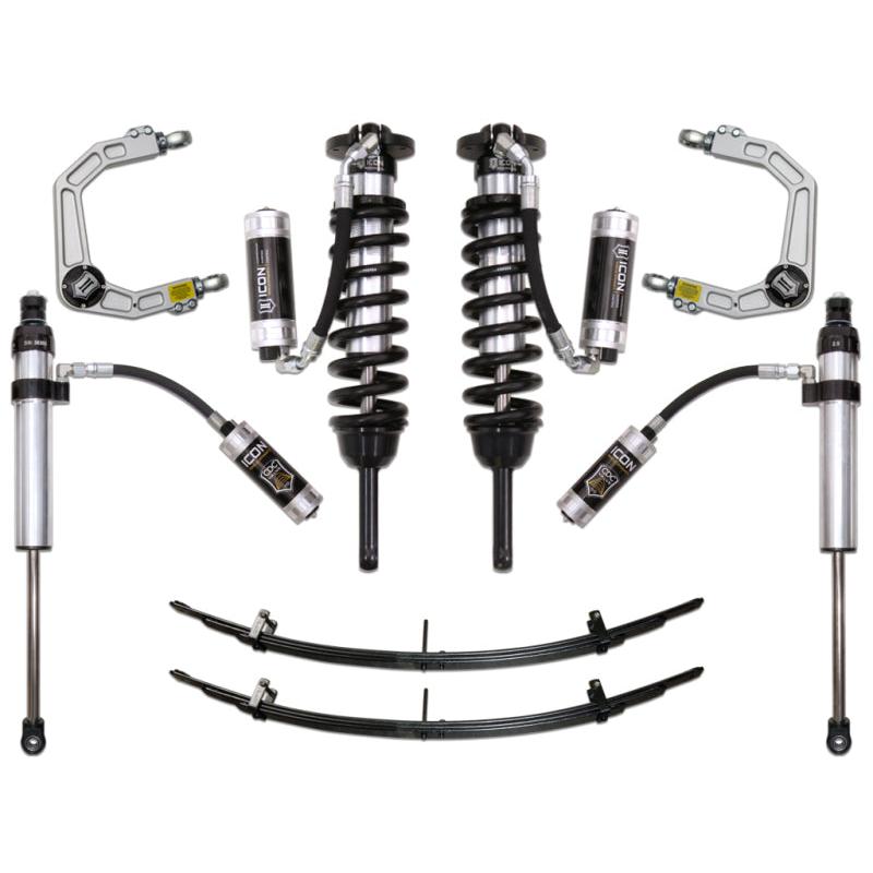 ICON 05-15 Toyota Tacoma 0-3.5in/2016+ Toyota Tacoma 0-2.75in Stg 6 Suspension System w/Billet Uca ICON ICOK53006