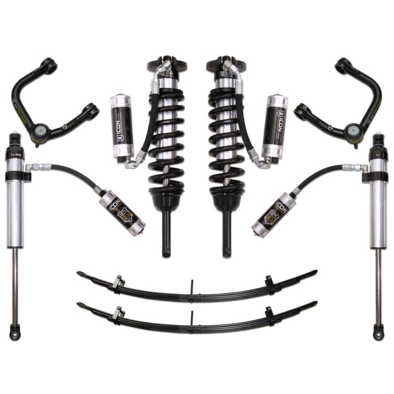 ICON 05-15 Toyota Tacoma 0-3.5in/2016+ Toyota Tacoma 0-2.75in Stg 6 Suspension System w/Tubular Uca ICON ICOK53006T
