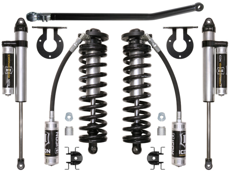 ICON 05-16 Ford F-250/F-350 2.5-3in Stage 3 Coilover Conversion System - Black Ops Auto Works