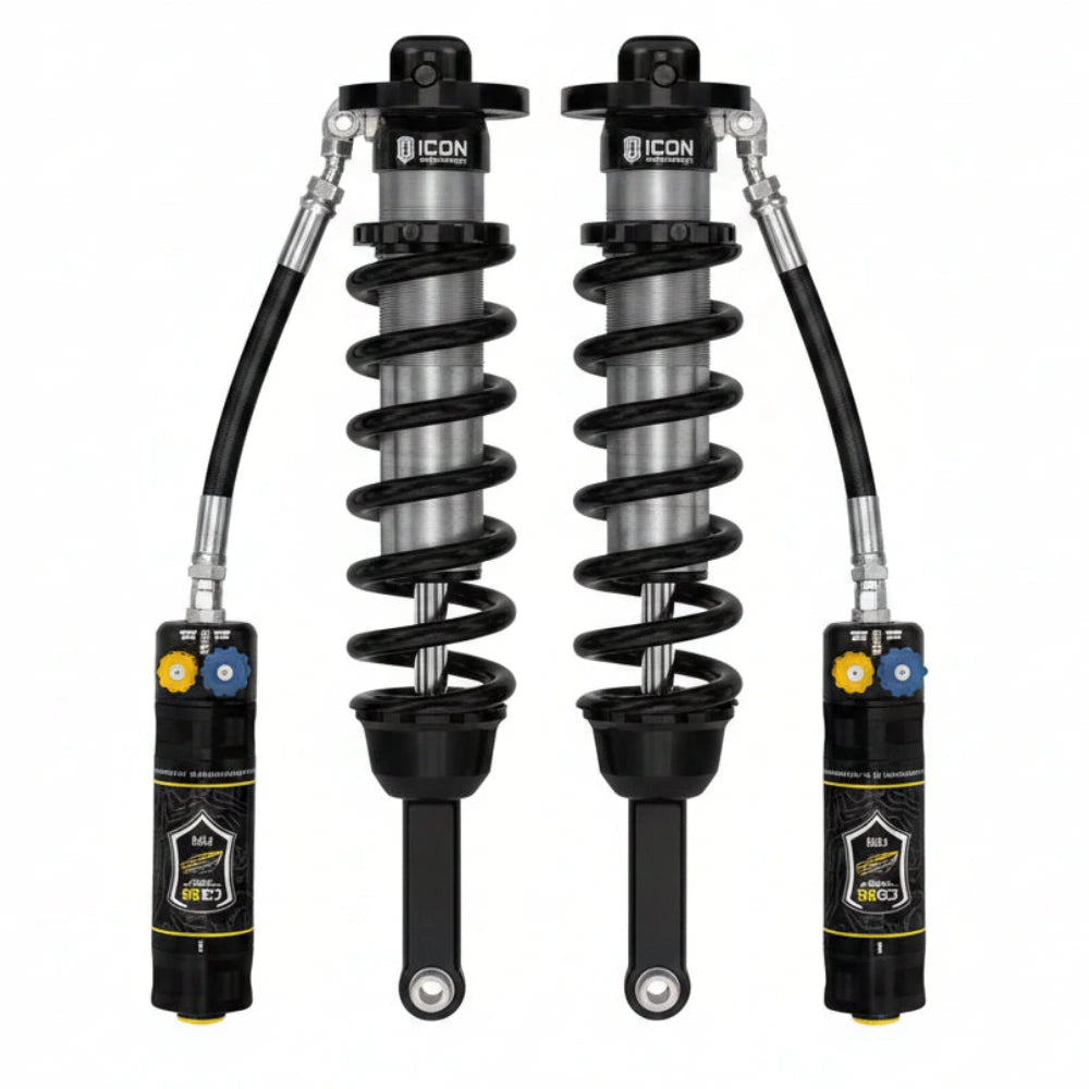 ICON 05-23 Tacoma Front Ext Travel VS 2.5 Series Remote Resi w/ CDXS Coilover Kit Pair - ICON 58735X