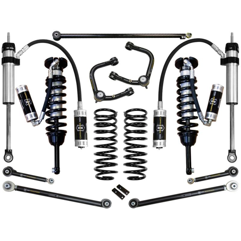ICON ICON 2007+ Toyota FJ / 2003+ Toyota 4Runner 0-3.5" Stage 6 Suspension System w/ Tubular UCA