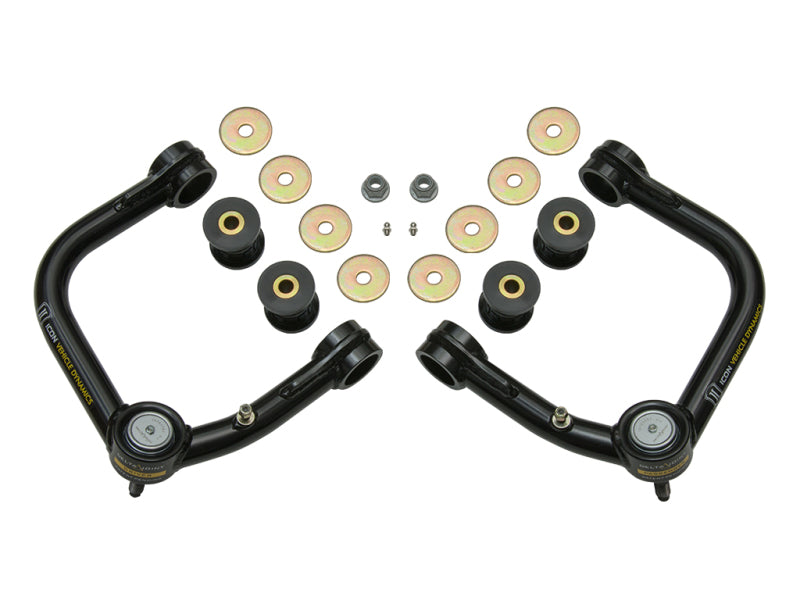 ICON 2007+ Toyota FJ / 2003+ Toyota 4Runner Tubular Upper Control Arm Delta Joint Kit - Black Ops Auto Works