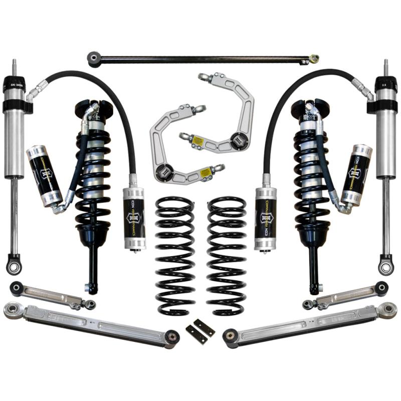 ICON 2010+ Toyota FJ/4Runner 0-3.5in Stage 6 Suspension System w/Billet Uca ICON ICOK53066
