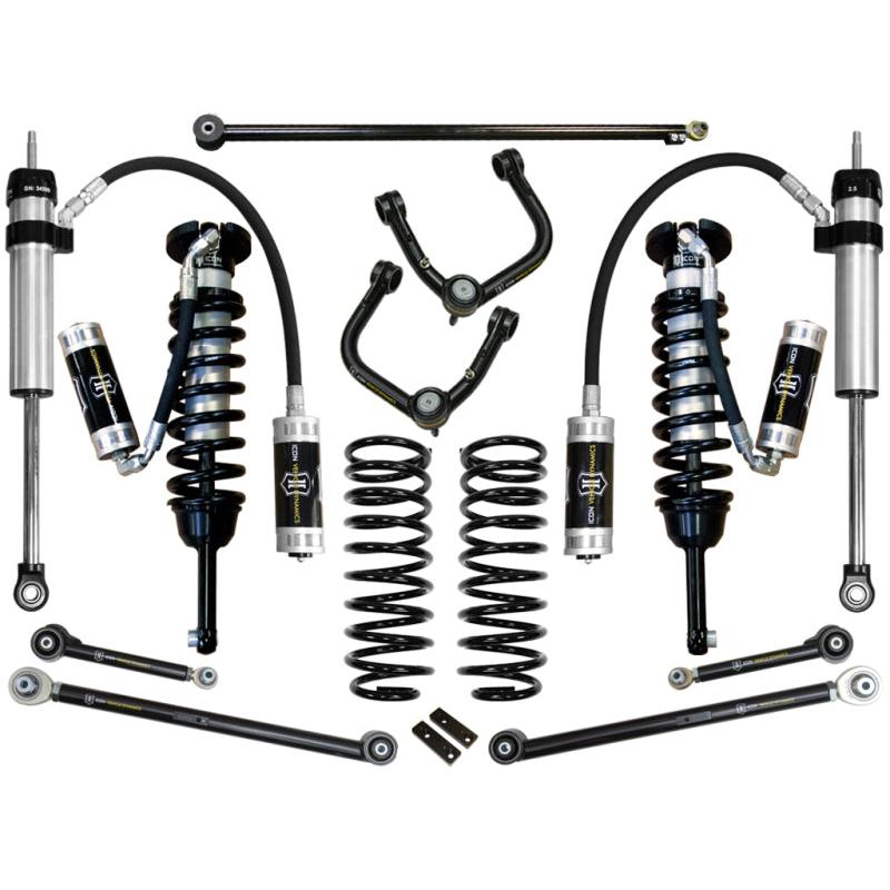 ICON 2010+ Toyota FJ/4Runner 0-3.5in Stage 6 Suspension System w/Tubular Uca ICON ICOK53066T