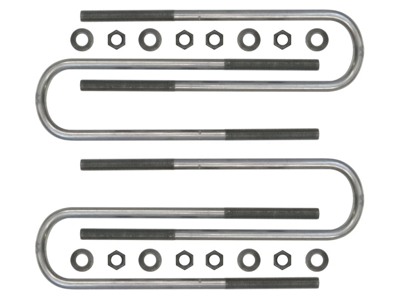 ICON 2011+ Ford F-250/F-350 Rear 15in U-Bolt Kit - Black Ops Auto Works