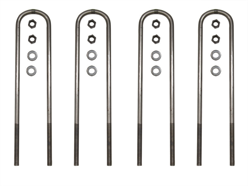 ICON 2011+ Ford F-250/F-350 Rear 19in U-Bolt Kit - Black Ops Auto Works