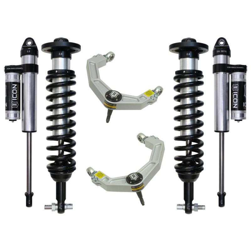 ICON 2015+ Ford F-150 2WD 0-3in Stage 3 Suspension System w/Billet Uca ICON ICOK93093
