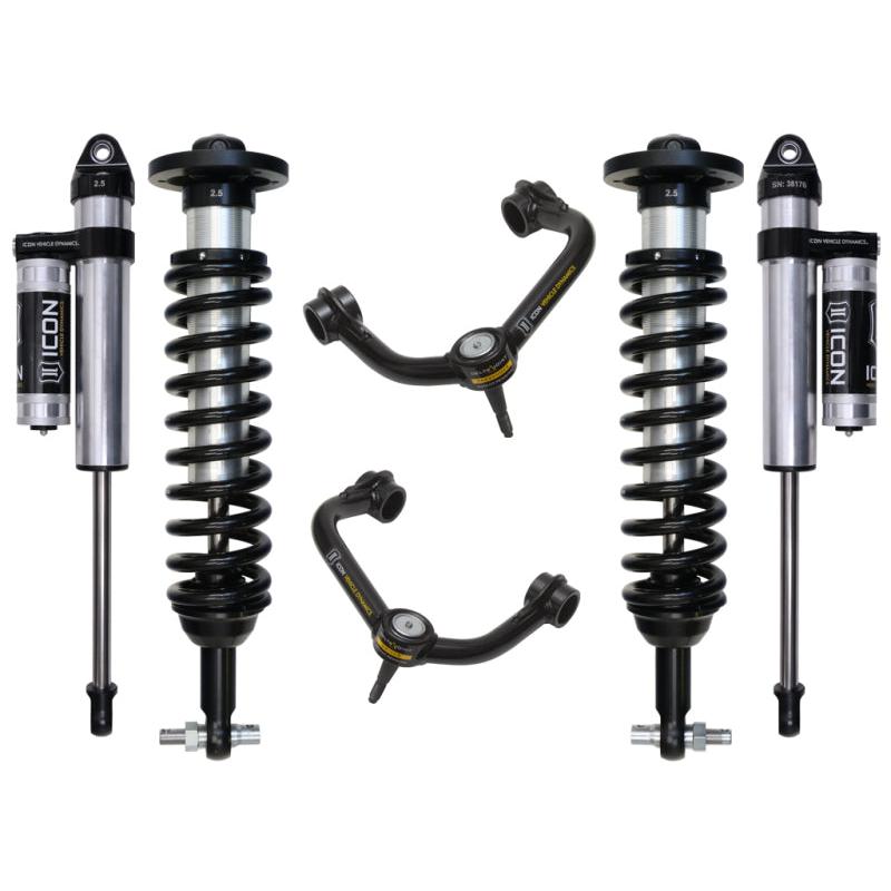 ICON 2015+ Ford F-150 2WD 0-3in Stage 3 Suspension System w/Tubular Uca ICON ICOK93093T