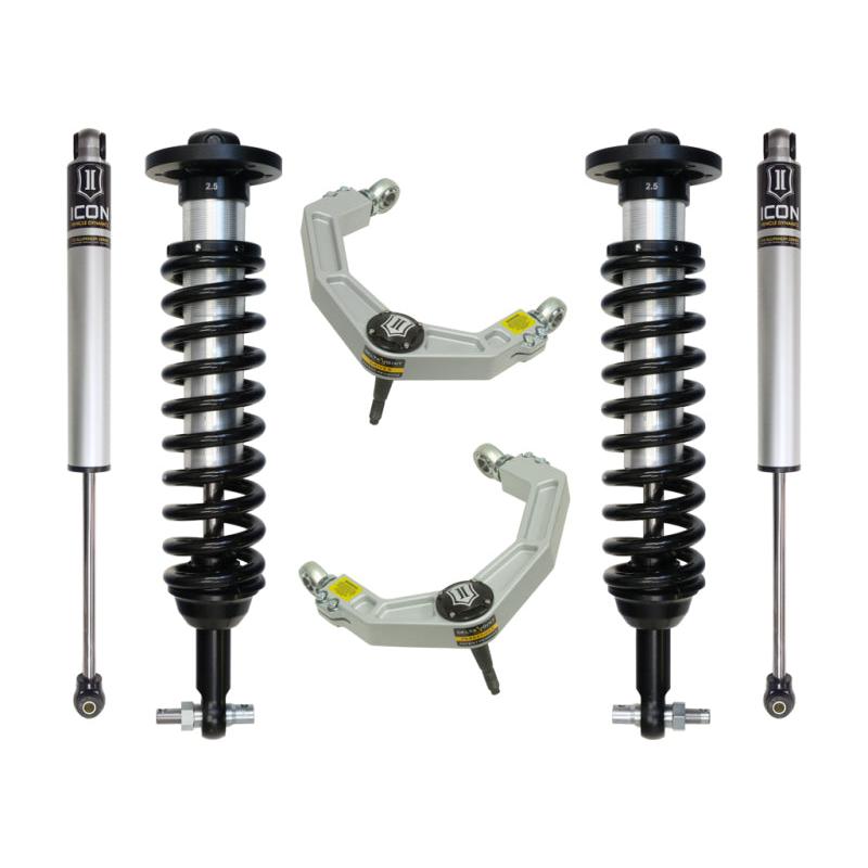 ICON 2015+ Ford F-150 4WD 0-2.63in Stage 2 Suspension System w/Billet Uca ICON ICOK93082