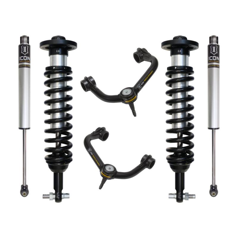 ICON 2015+ Ford F-150 4WD 0-2.63in Stage 2 Suspension System w/Tubular Uca ICON ICOK93082T
