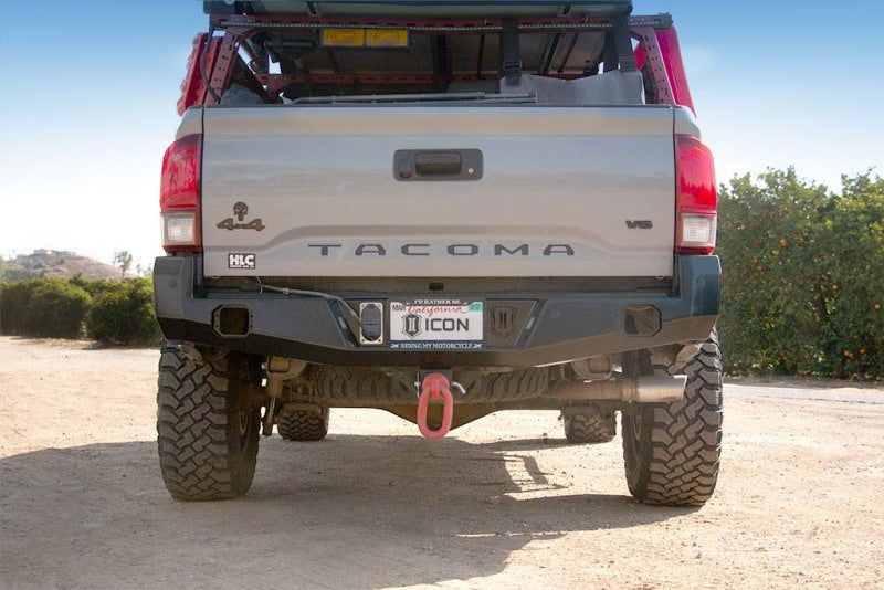 ICON 2016+ Toyota Tacoma Rear Impact Bumper ICON ICO56221