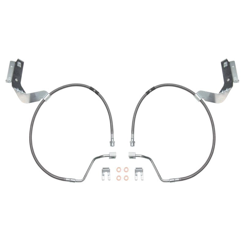 ICON 2017+ Ford F-250/F-350 Front 2.5in Extended SS Brake Line Kit ICON ICO61111