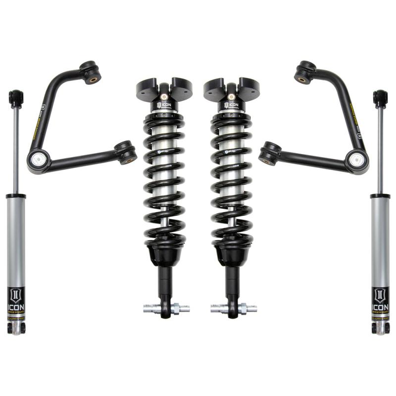 ICON 2019+ GM 1500 1.5-3.5in Stage 2 Suspension System w/Tubular Uca ICON ICOK73062T