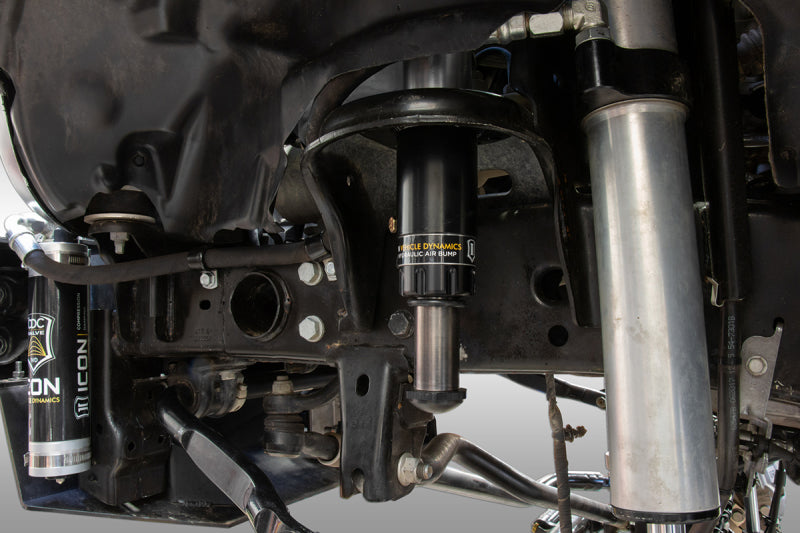 ICON 2020+ Jeep Gladiator JT / 2007+ Jeep Wrangler JK/JL Front Hyd Bump Stop Kit - Black Ops Auto Works