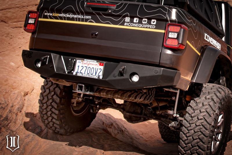 ICON 2020+ Jeep Gladiator JT Pro-Series Rear Bumper ICON ICO25166