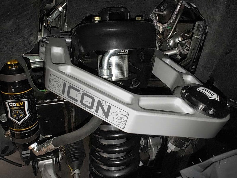 ICON 2021+ Ford Bronco Billet Upper Control Arm Delta Joint Kit - Black Ops Auto Works