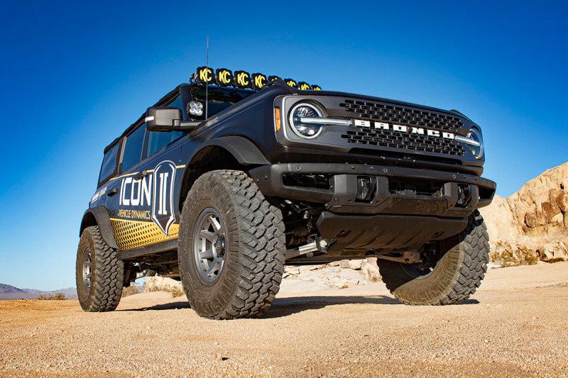 ICON 2021+ Ford Bronco Hoss 1.0 Rear EXP Coilover 2.5in - Black Ops Auto Works