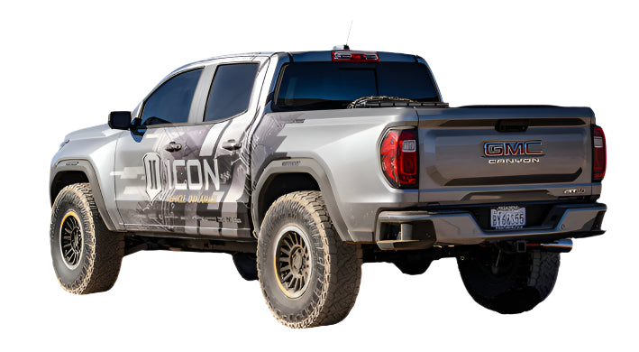 ICON 2023+ GMC Canyon / 2023+ Chevrolet Colorado Billet UCA DJ Pro Kit ICON ICO78760DJ