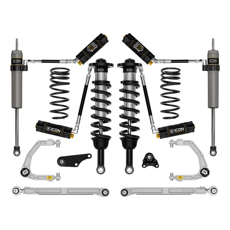 ICON ICON 2024+ Toyota Tacoma 1.25in-3in Stage 8 Suspension System Billet w/ Triple Rate Spring