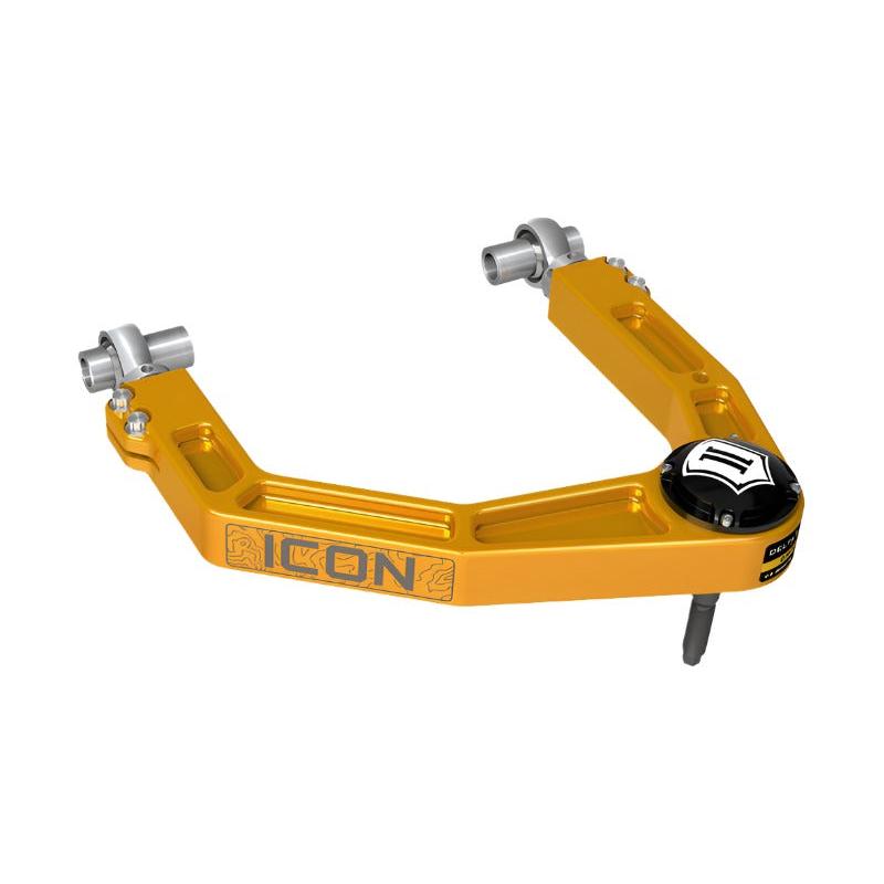 ICON 2024 Toyota Tacoma Billet Upper Control Arm w/ Delta Joint Pro - Gold Anodized ICON ICO58552GDJ