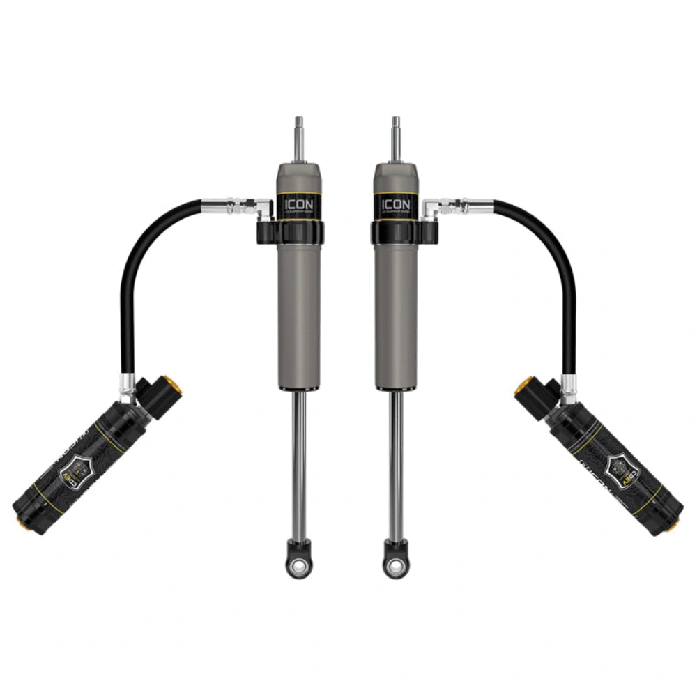ICON 57872EP Rear 2.5 Aluminum Remote Reservoir Shocks with CDEV - 2025-2026 Toyota 4Runner - ICON 57872EP