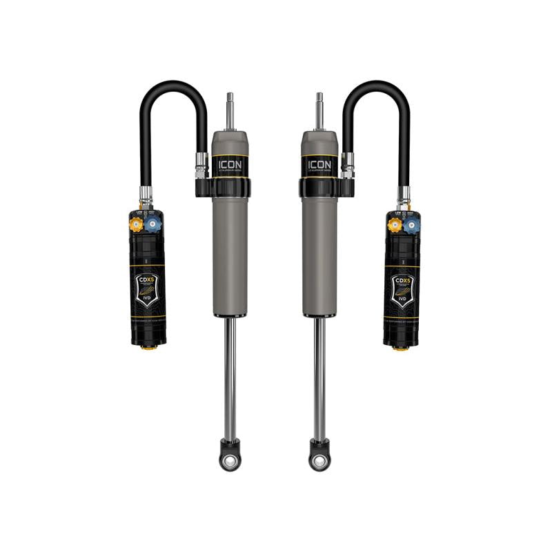 ICON ICON 24+ Toyota Tacoma Remote Reservoir Shocks w/ CDXS 0-1in. Lift- (Rear)