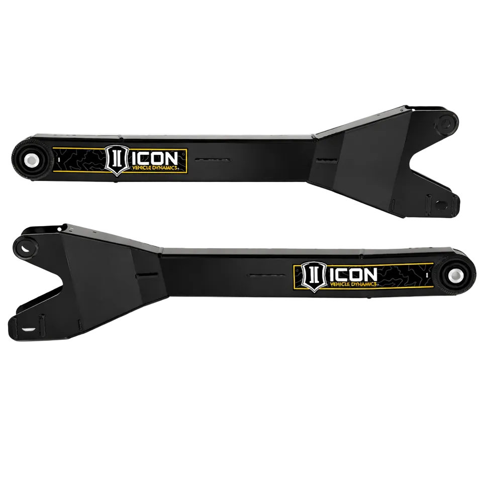 ICON radius arm system full view black powder coat