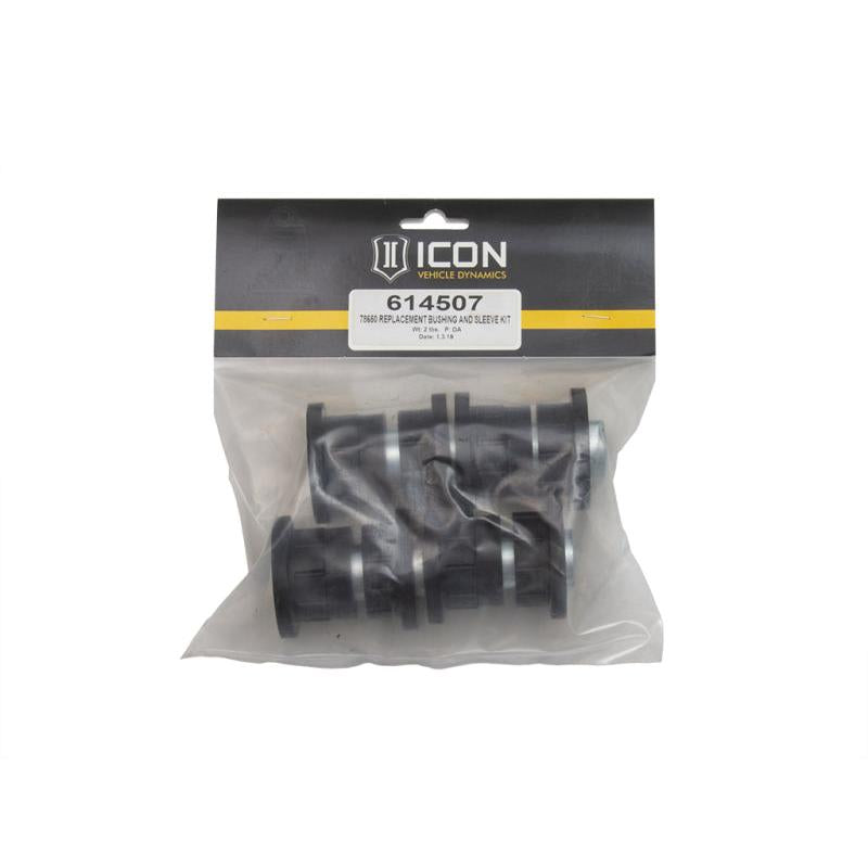 ICON 78650 Upper Control Arm Bushing & Sleeve Kit ICON ICO614507