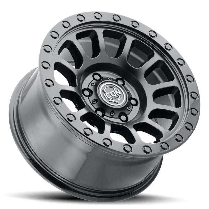 ICON Hulse wheel shown unmounted, highlighting the spoke design.