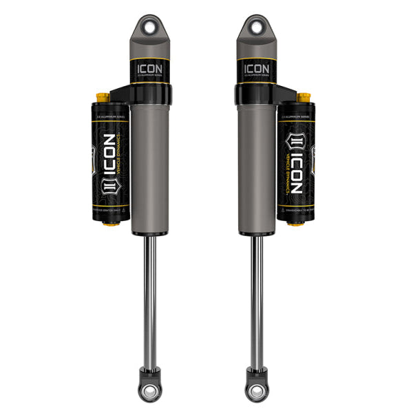 ICON 2.5 VS piggyback CDCV rear shocks installed on Ford F-150 Tremor