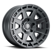 Load image into Gallery viewer, ICON Compass 17x8.5 6x5.5 0mm Offset 4.75in BS Satin Black Wheel ICON ICO3217858347SB