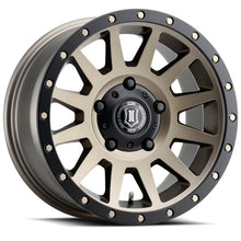 Load image into Gallery viewer, ICON Compression 17x8.5 5x150 25mm Offset 5.75in BS 110.1mm Bore Bronze Wheel ICON ICO2017855557BR