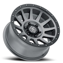 Load image into Gallery viewer, ICON Compression 17x8.5 6x5.5 25mm Offset 5.75in BS 95.1mm Bore Titanium Wheel ICON ICO2017859057TT