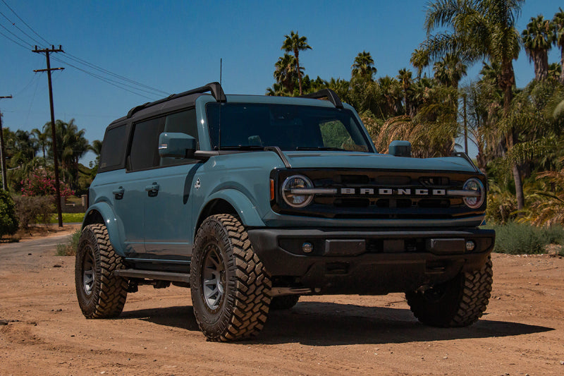 ICON Compression 17x8.5 6x5.5 25mm Offset 5.75in BS 95.1mm Bore Titanium Wheel - Black Ops Auto Works