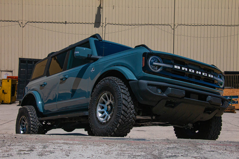 ICON Compression 17x8.5 6x5.5 25mm Offset 5.75in BS 95.1mm Bore Titanium Wheel - Black Ops Auto Works