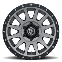 Load image into Gallery viewer, ICON Compression 18x9 5x150 25mm Offset 6in BS Titanium Wheel ICON ICO2018905560TT