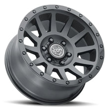 Load image into Gallery viewer, ICON Compression 18x9 6x5.5 0mm Offset 5in BS 106.1mm Bore Double Black Wheel - ICON 2018908350DB