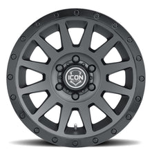 Load image into Gallery viewer, ICON ICON Compression 18x9 6x5.5 25mm Offset 6in BS 95.1mm Bore Double Black Wheel