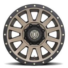 Load image into Gallery viewer, ICON Compression 18x9 8x6.5 12mm Offset 5.5in BS Bronze Wheel-Wheels - Cast-ICON-00840103411958-