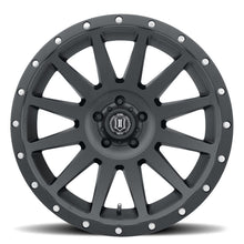 Load image into Gallery viewer, ICON Compression 20x10 6x5.5 -19mm Offset 4.75inBS Satin Black Wheel ICON ICO2020108347SB