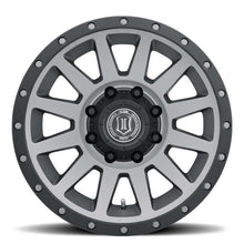 Load image into Gallery viewer, ICON Compression HD 18x9 8x170 6mm Offset 5.25in BS Titanium Wheel ICON ICO2018908152TT