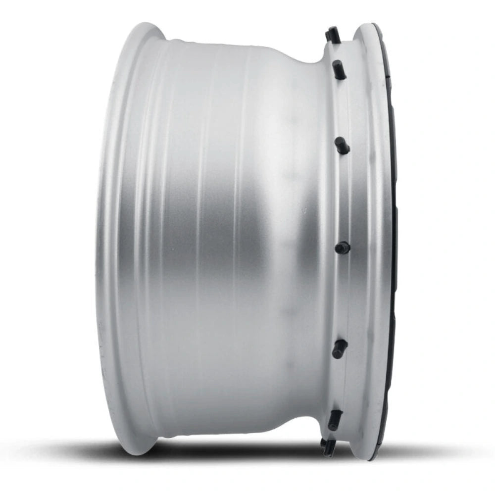 ICON Hammer Pro 17x8.5 / 5x5 / -6mm / 4.5in BS - Silver Machined - ICON 21017857345SM